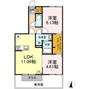 セジュールM A棟の間取り画像