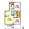 セジュールM A棟の間取り画像