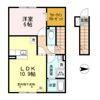 soleil高田の間取り画像