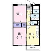 ラフィーネ 木下の間取り画像
