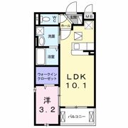へりていじ桜井Ⅱの間取り画像