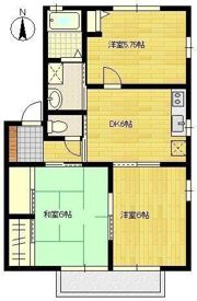 フォーレス六座町Bの間取り画像