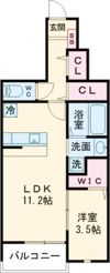 マユメゾンの間取り画像