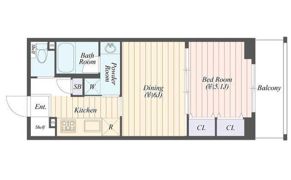ART RESIDENCE IN KASHIWA-no-HA（アートレジデンス イン カシワノハ）の間取り画像