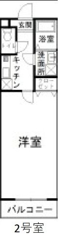 パティオ唐津駅前の間取り画像