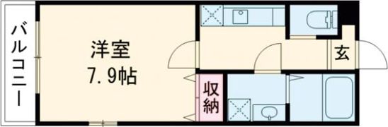 ハヤテ鏡の間取り画像