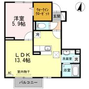 スノーウィコートⅤの間取り画像