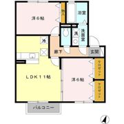 アムールの間取り画像