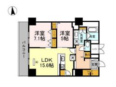 グランセジュール江坂 住居の間取り画像
