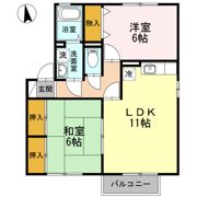 エスポワールくるりの間取り画像