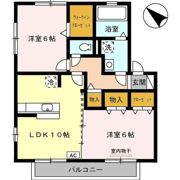 インターフレグラント B棟の間取り画像