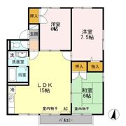 レジデンスIMAZU B棟の間取り画像