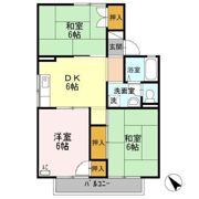 プレジール坂口 A棟の間取り画像