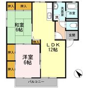 ディアス池田 B棟の間取り画像