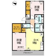 ベルメゾン古賀島の間取り画像