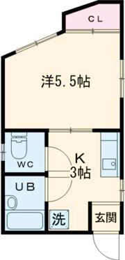 第3コーポ篠崎の間取り画像