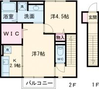アルページュ ティエルの間取り画像