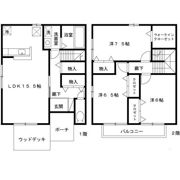 レイク・ビュー鴻池 B棟の間取り画像
