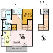 カーサデラルス A棟の間取り画像