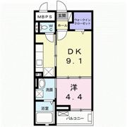 セゾン アキの間取り画像