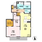 セジュールⅦの間取り画像