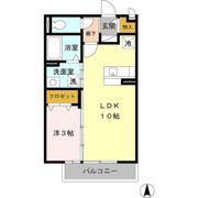 メゾンドソレイユの間取り画像