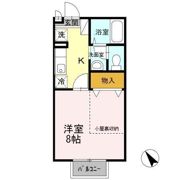 グレープハウス Ⅰの間取り画像