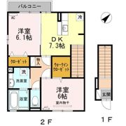 elegance Iの間取り画像