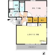 ポールカルチェの間取り画像