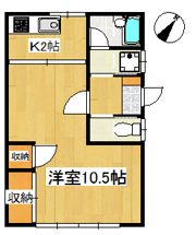 さくらコーポの間取り画像