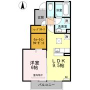 ファミーユハルナの間取り画像