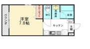 ベルフォーレ和多田の間取り画像