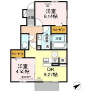 アズールの間取り画像