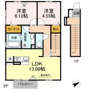 アズールの間取り画像