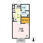 ボヌール三城の間取り画像