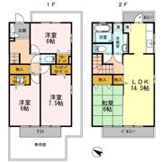 ウエストフィールド10 C棟の間取り画像