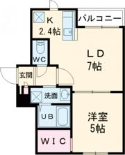 ル・ファール南平岸の間取り画像