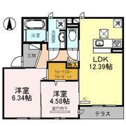 エストニュアージュの間取り画像