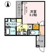 ソシュールの間取り画像