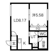 BB美園の間取り画像