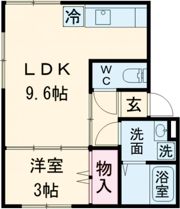 ヘーベルメゾン有明の間取り画像
