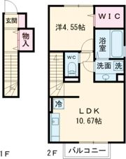 グランヴェールの間取り画像