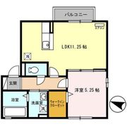 ペシュール田屋町の間取り画像