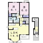 スプレン ディード Bの間取り画像