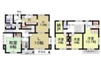 柏市酒井根3丁目貸家の間取り画像