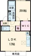メゾンドリーフの間取り画像