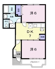 グランデージュMKの間取り画像