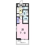 SQUARE 新町の間取り画像
