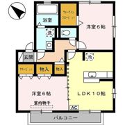 インターフレグラント B棟の間取り画像
