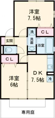 タスカータソルテAの間取り画像